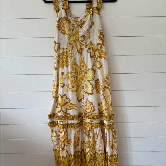 Farm Rio Aura Floral Midi Dress (XS) - Picture 6 of 6